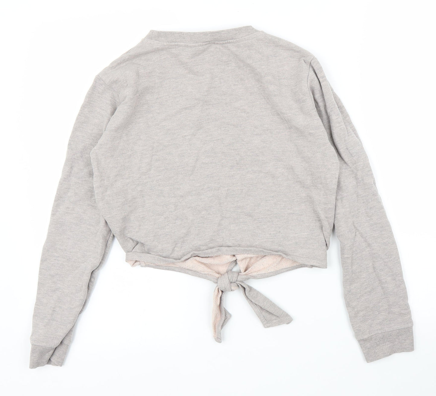 Womens UK Size 8 Miss Selfridge Grey Pullover Jumper