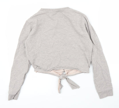 Womens UK Size 8 Miss Selfridge Grey Pullover Jumper