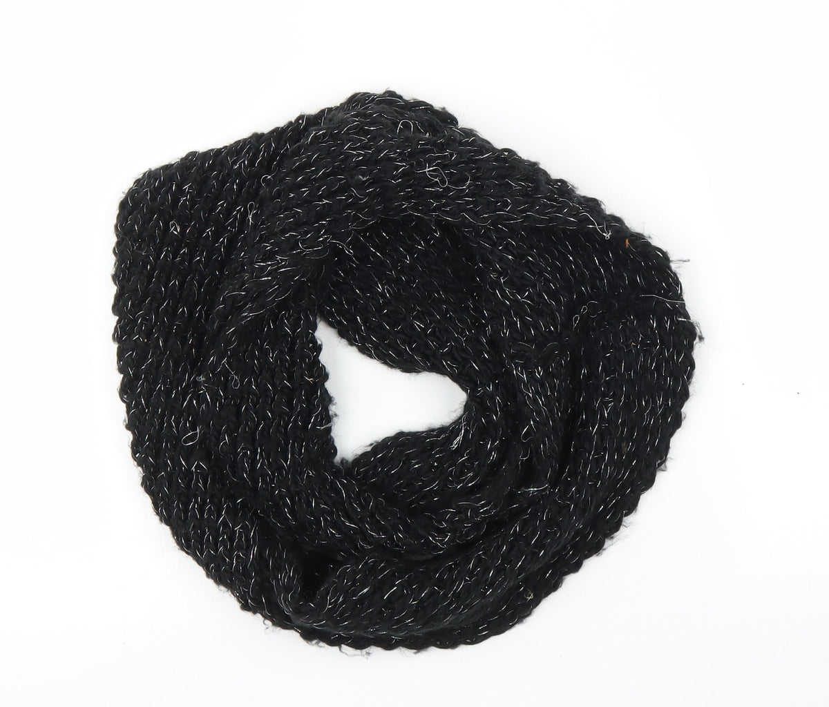 Preworn Unisex Black    Shawl/Wrap   - Inifinity Scarf