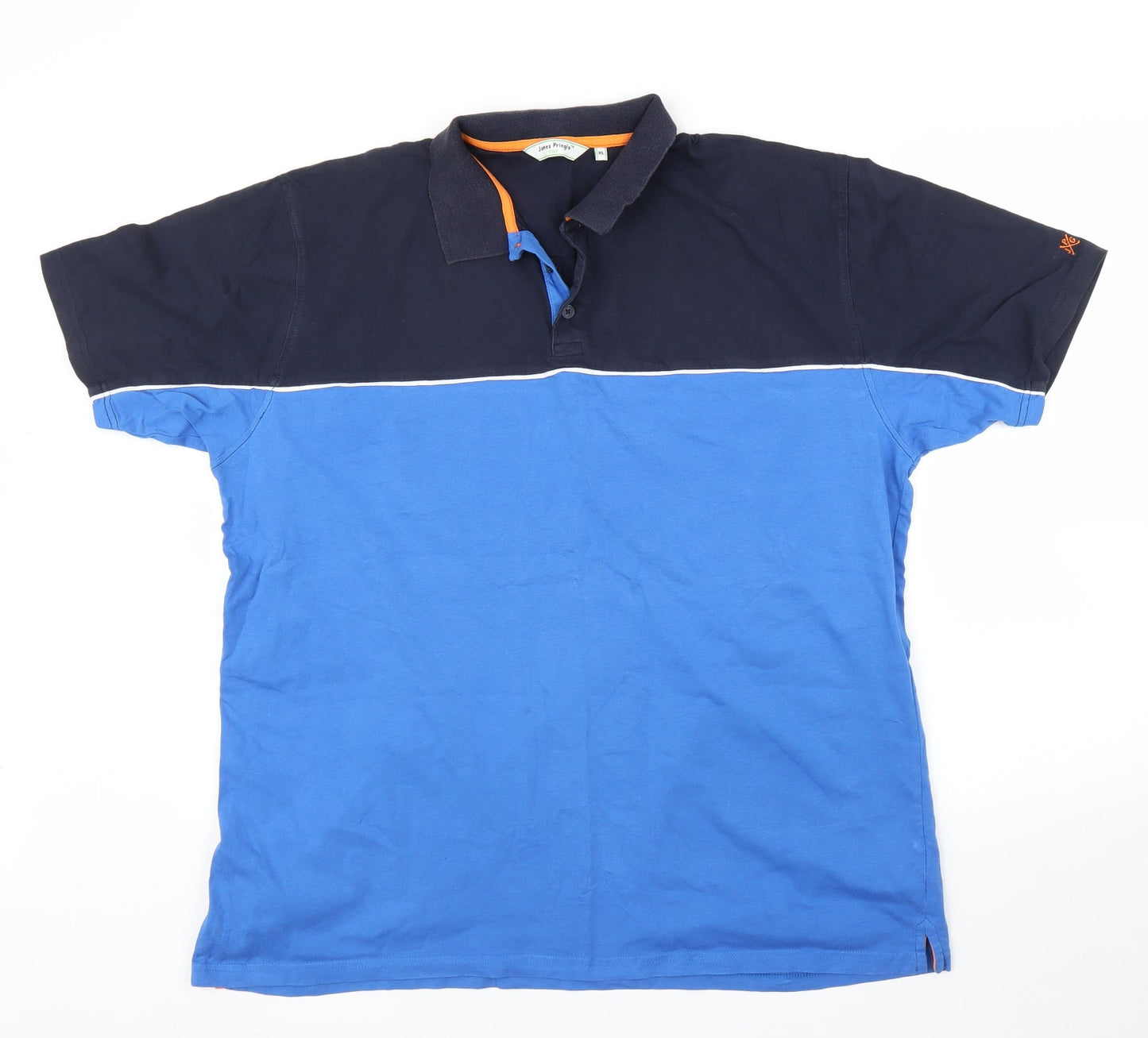 EWM Mens Blue    Polo Size XL