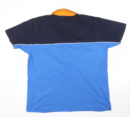 EWM Mens Blue    Polo Size XL