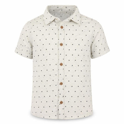 Primark Boys Beige   Basic Button-Up Size 2 Years