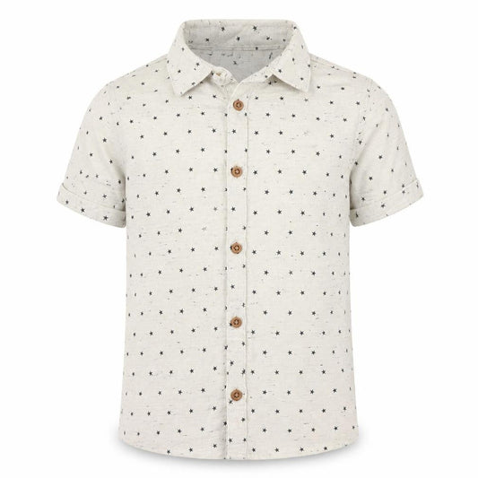 Primark Boys Beige   Basic Button-Up Size 2 Years