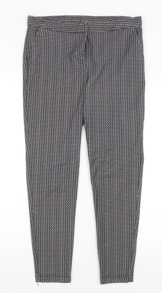 New Look Womens Black   Trousers  Size 12 L25 in