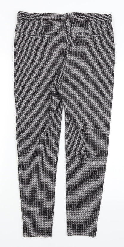 New Look Womens Black   Trousers  Size 12 L25 in