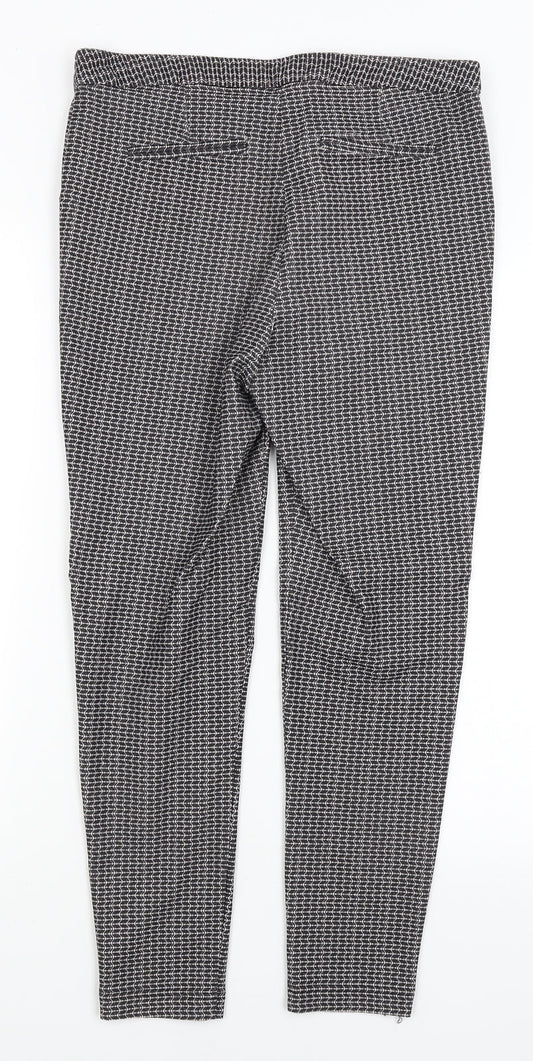 New Look Womens Black   Trousers  Size 12 L25 in