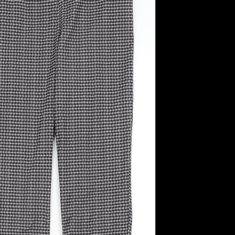 New Look Womens Black   Trousers  Size 12 L25 in