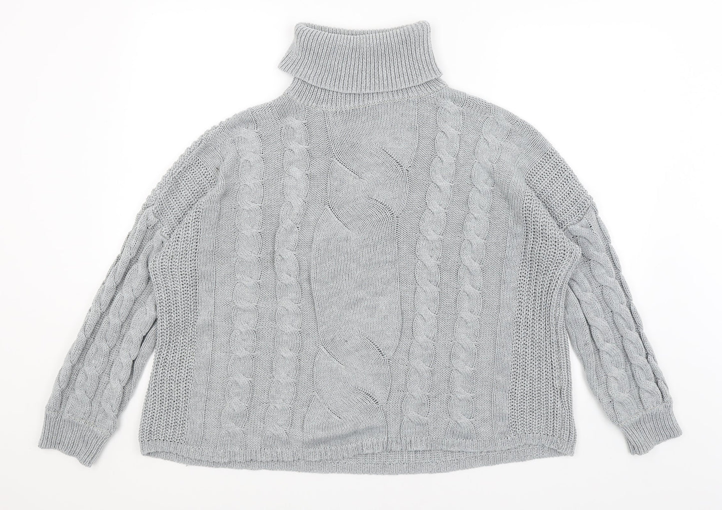 AX Paris Womens Grey   Pullover Jumper Size M