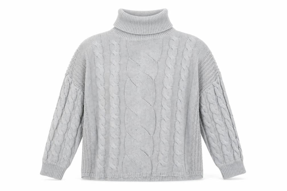 Womens UK Size M AX Paris Grey Pullover Jumper