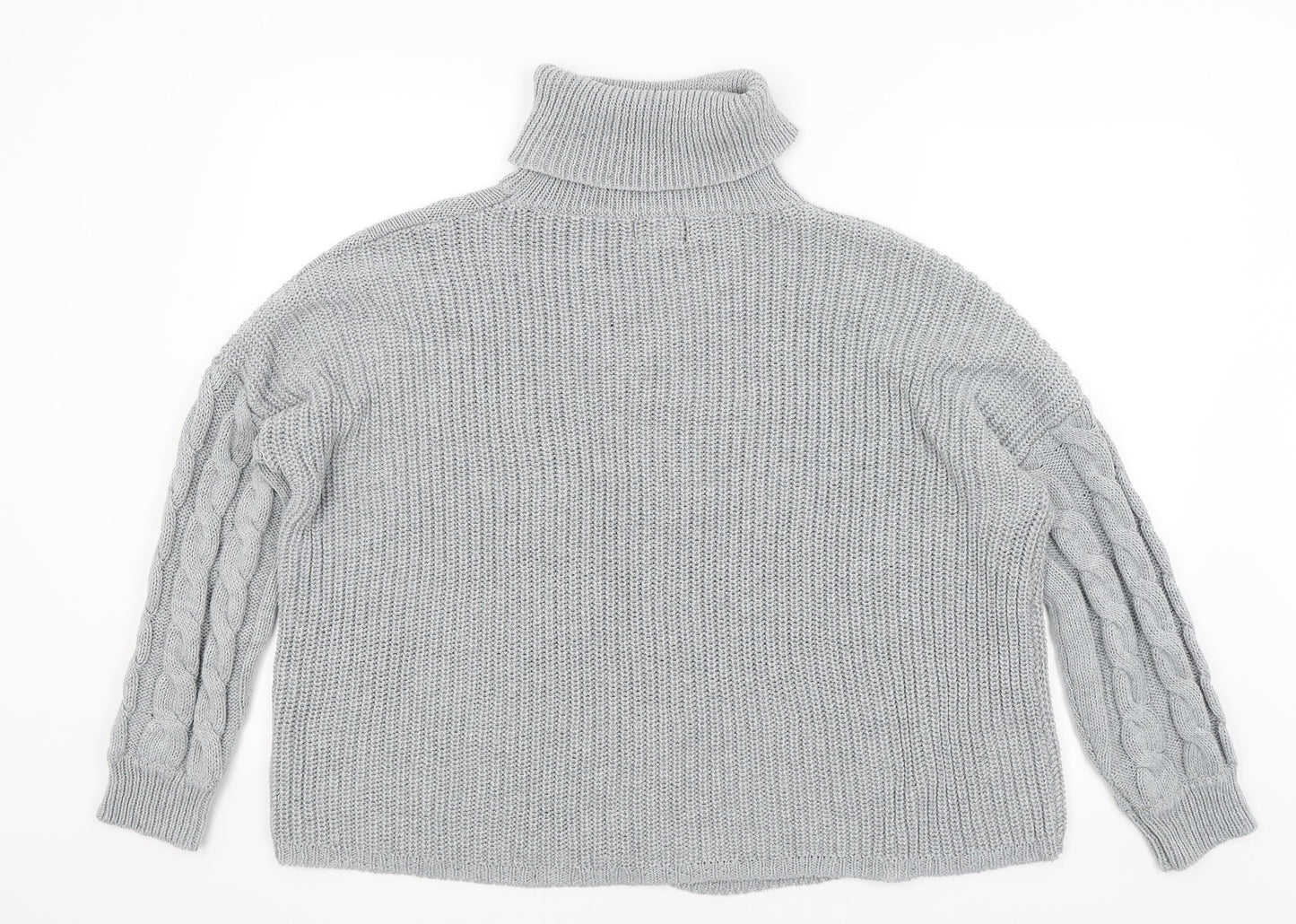 AX Paris Womens Grey   Pullover Jumper Size M