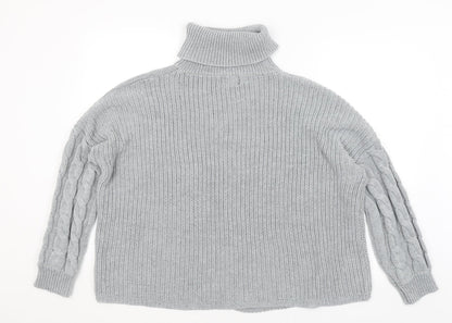 AX Paris Womens Grey   Pullover Jumper Size M