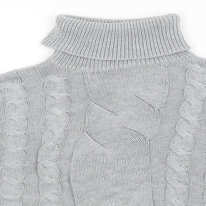 AX Paris Womens Grey   Pullover Jumper Size M