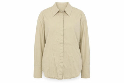 CT Woman Womens Brown Striped  Basic Button-Up Size 18
