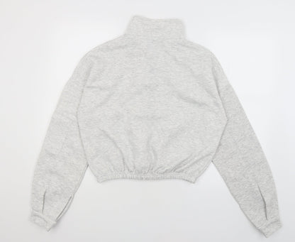 Boohoo Womens Grey   Pullover Jumper Size M