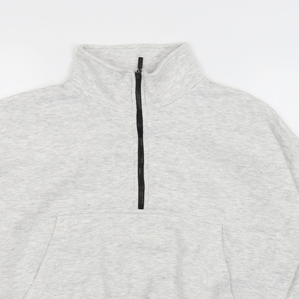 Boohoo Womens Grey   Pullover Jumper Size M