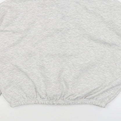 Boohoo Womens Grey   Pullover Jumper Size M