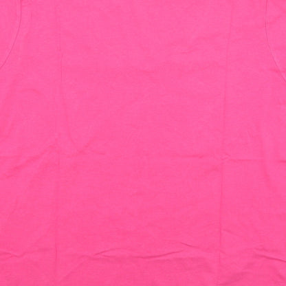 Stedman Womens Pink   Basic T-Shirt Size XL
