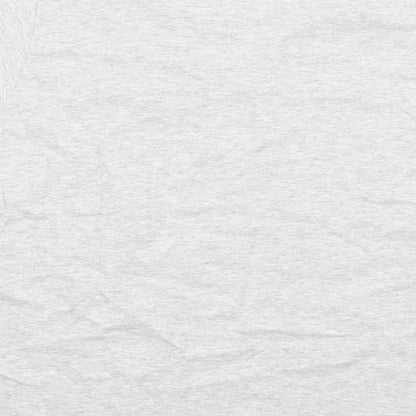 Womens UK Size L Fruit of the Loom Grey Basic T-Shirt