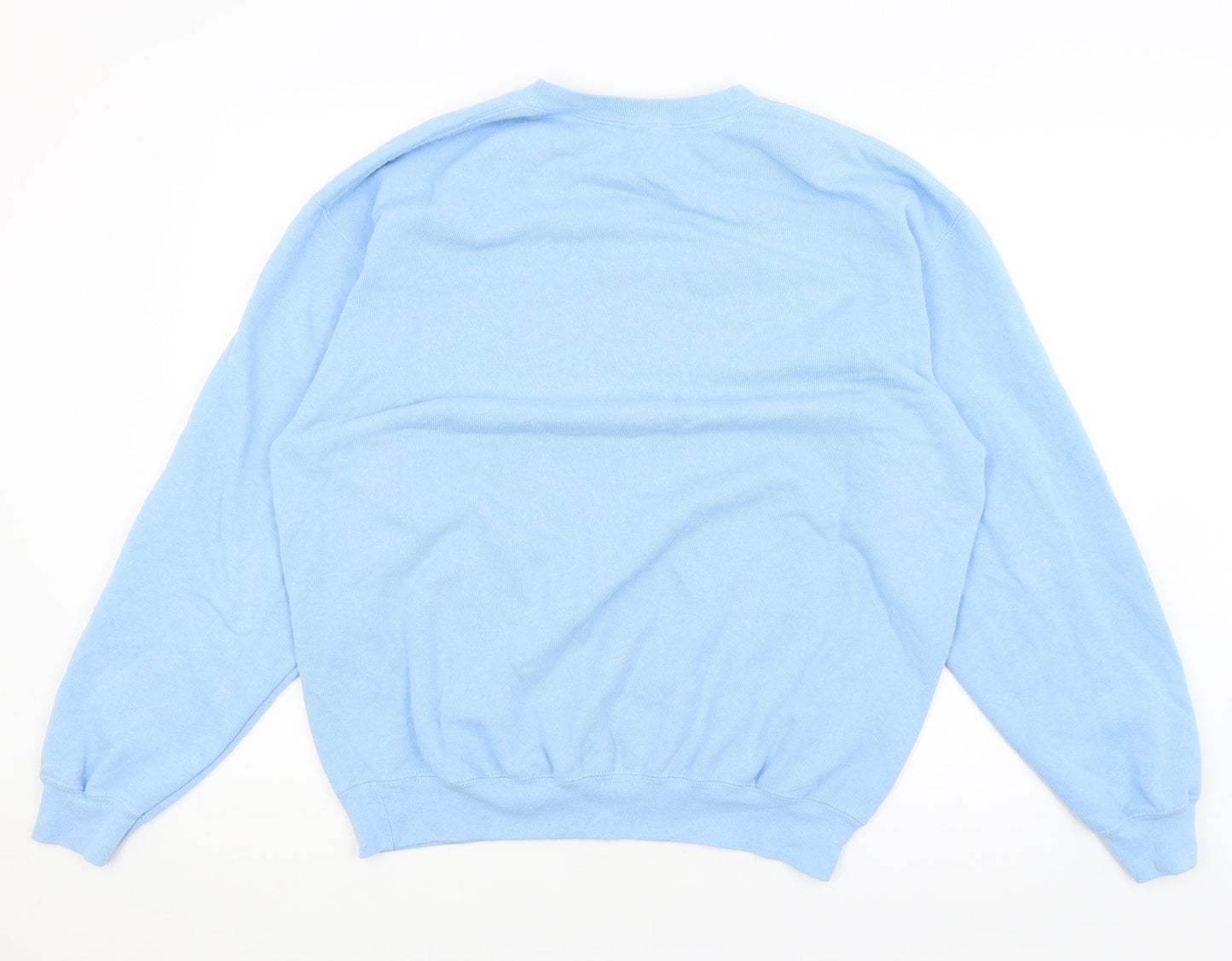 Fruit of the Loom Mens Blue   Pullover Jumper Size XL