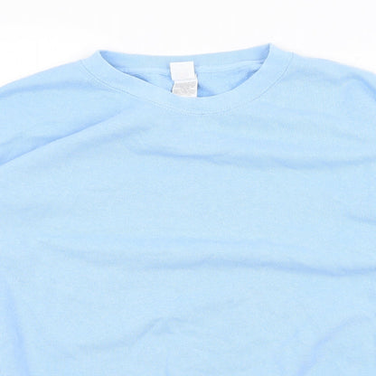 Fruit of the Loom Mens Blue   Pullover Jumper Size XL