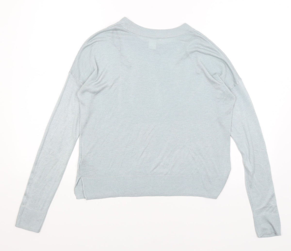Womens UK Size XS H&M Blue Pullover Jumper