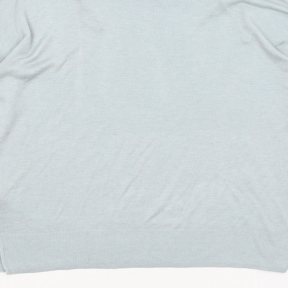 Womens UK Size XS H&M Blue Pullover Jumper