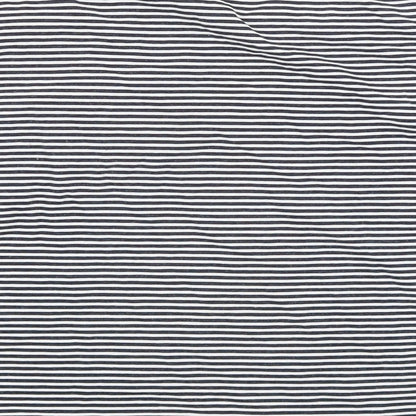 FOREVER 21 Womens Black Striped  Cropped T-Shirt Size S