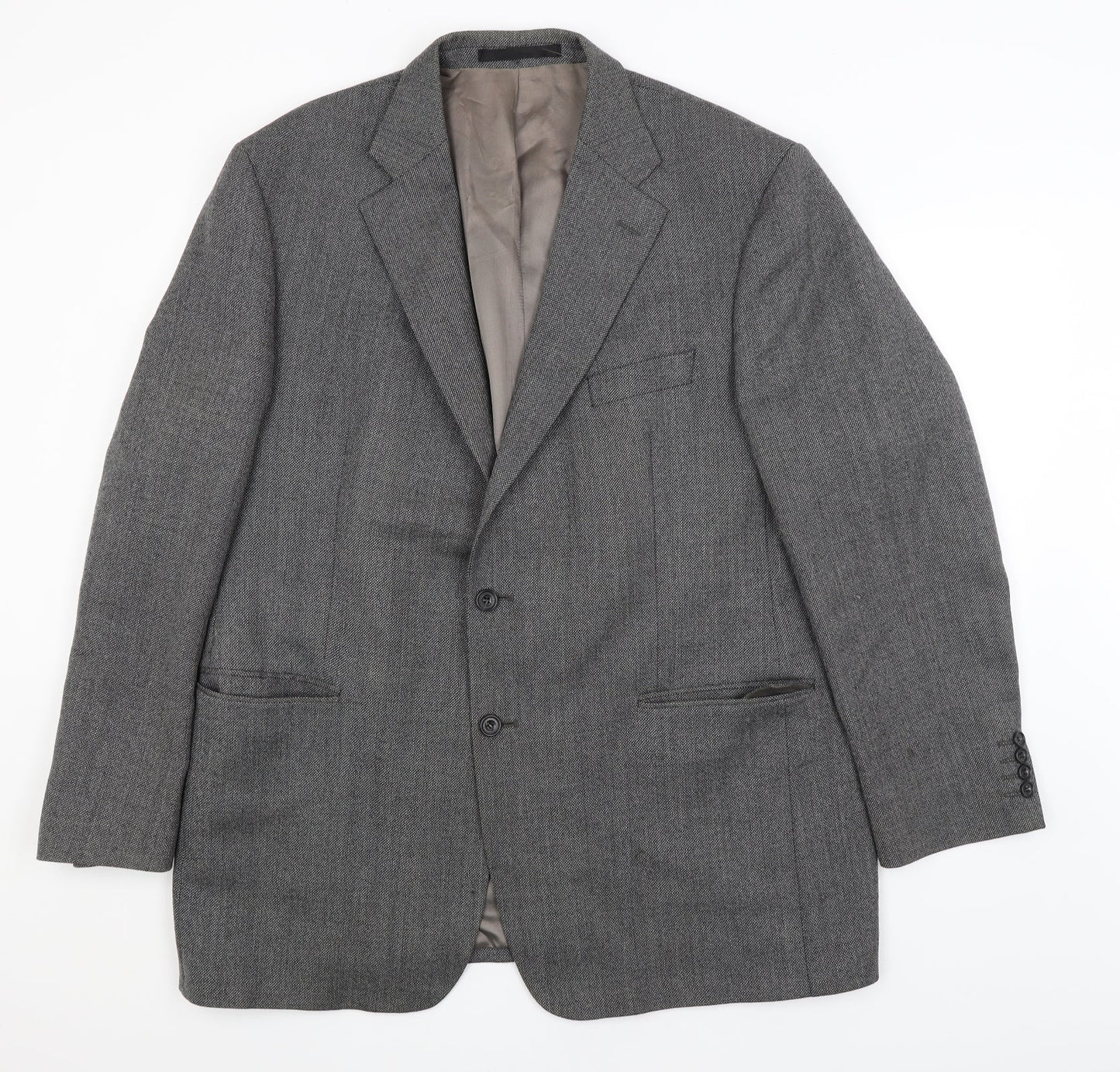 Mens UK Size XL M&S Regular Grey Suit Jacket