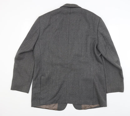 Mens UK Size XL M&S Regular Grey Suit Jacket