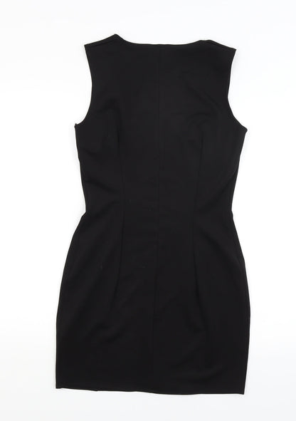 Red Chilli Womens Black   Pencil Dress  Size 12