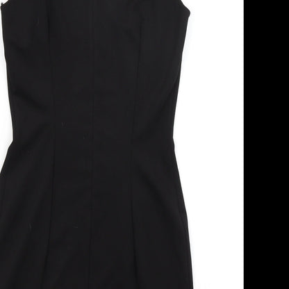 Red Chilli Womens Black   Pencil Dress  Size 12