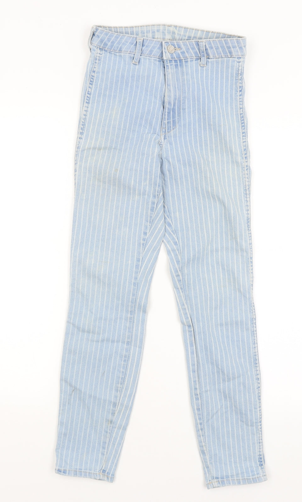 Womens UK Size 25 in H&M Regular Fit Skinny Blue Jeans