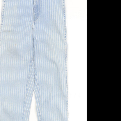 Womens UK Size 25 in H&M Regular Fit Skinny Blue Jeans