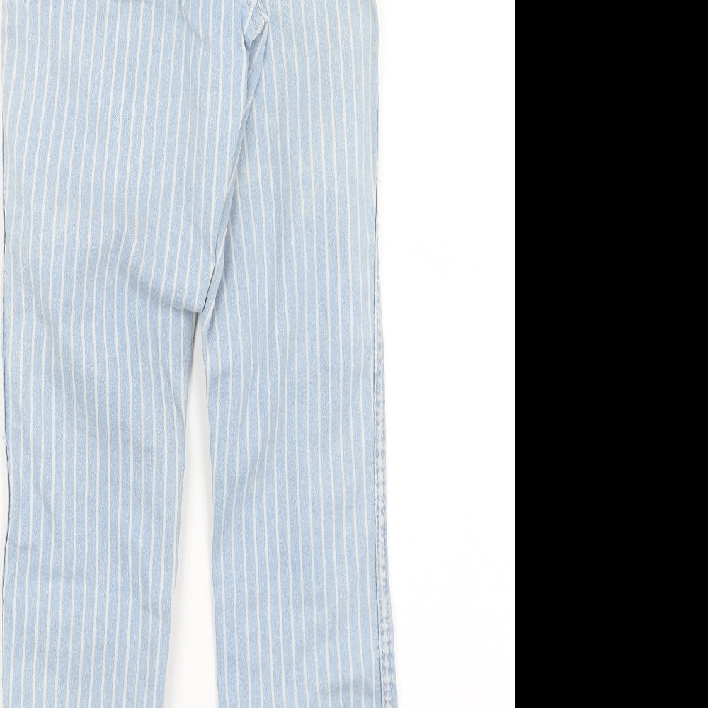Womens UK Size 25 in H&M Regular Fit Skinny Blue Jeans