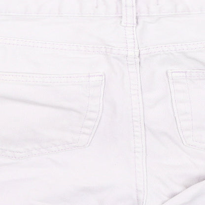 Denim Co Womens Purple   Hot Pants Shorts Size 4