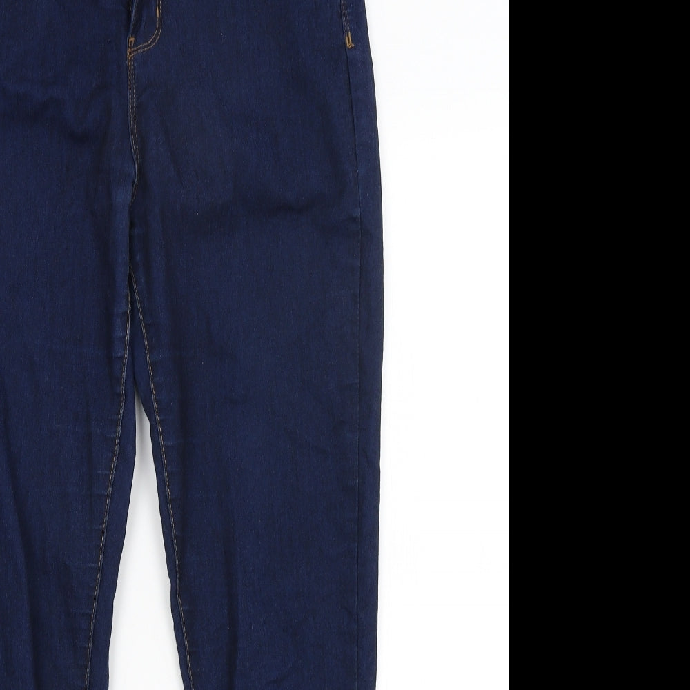 Denim Co Womens Blue   Skinny Jeans Size 10 L25 in