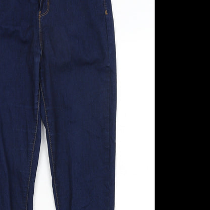 Denim Co Womens Blue   Skinny Jeans Size 10 L25 in