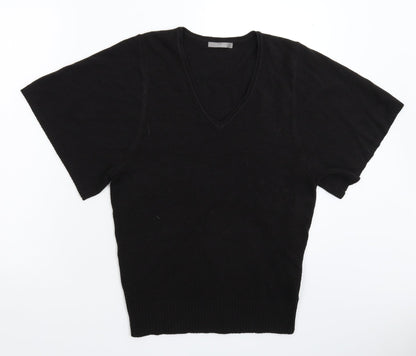 Womens UK Size 8 South Black Pullover Jumper