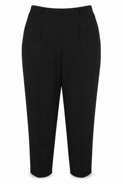Eleganze Womens Black   Dress Pants Trousers Size 16 L28 in