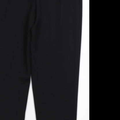 Eleganze Womens Black   Dress Pants Trousers Size 16 L28 in