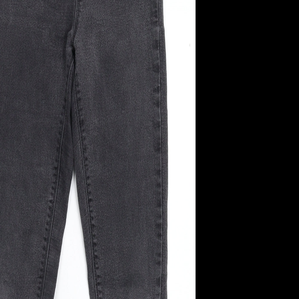Dorothy Perkins Womens Grey  Denim Jegging Jeans Size 8 L28 in
