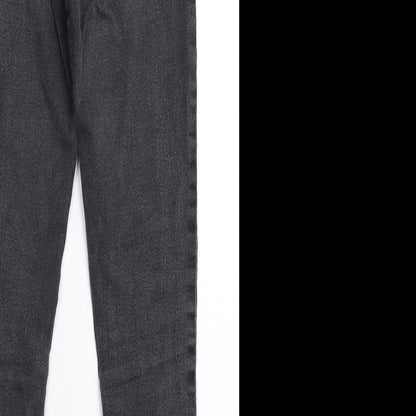 Dorothy Perkins Womens Grey  Denim Jegging Jeans Size 8 L28 in