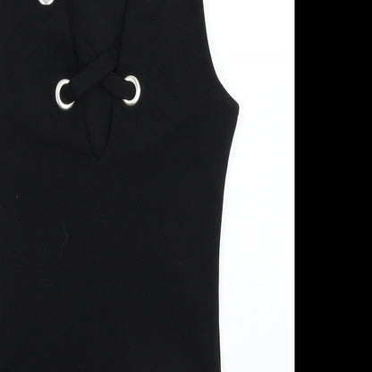 Atmosphere Womens Black   Bodysuit One-Piece Size 6