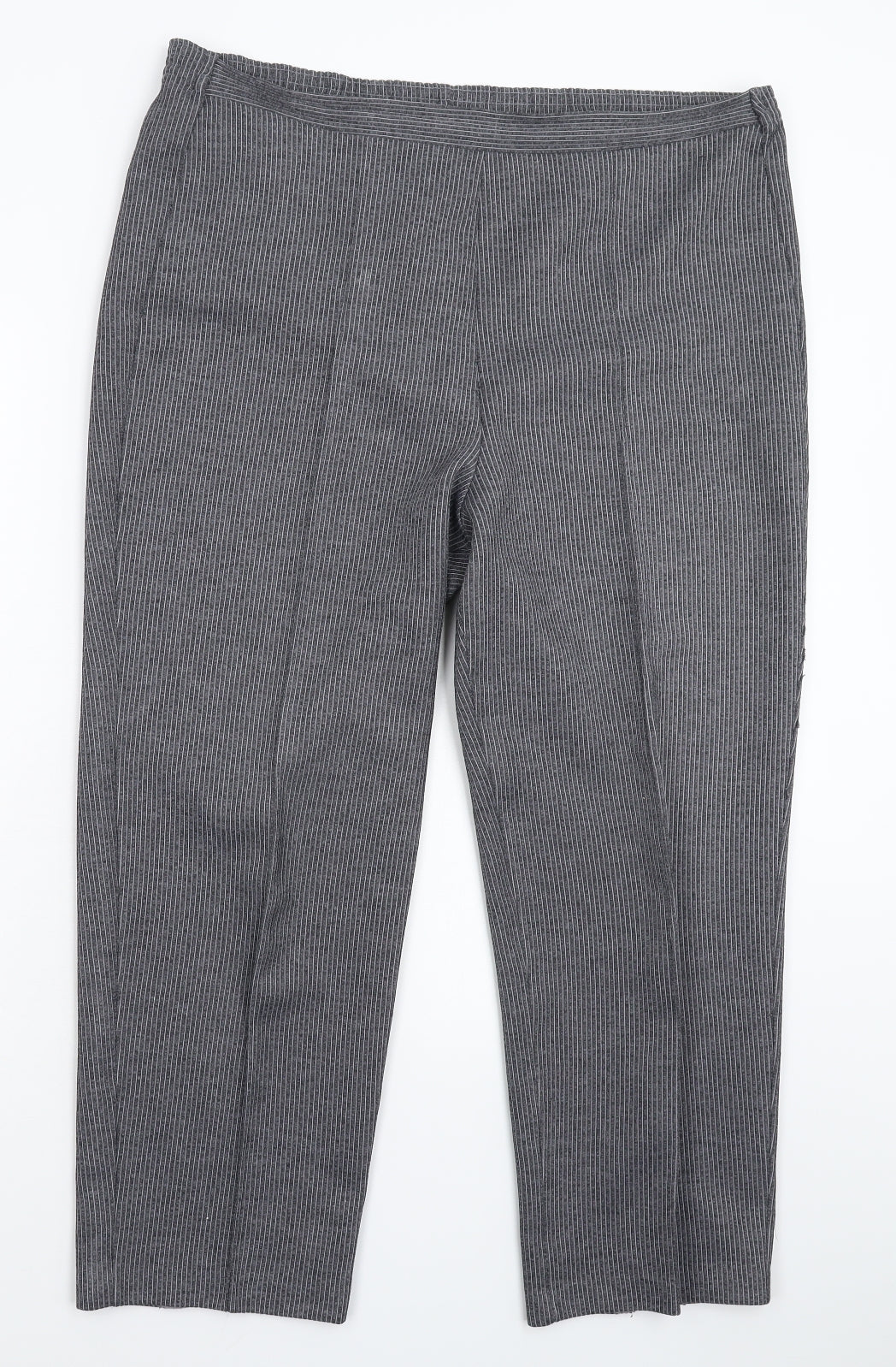 Womens UK Size 38 in Preworn Regular Fit  Grey Trousers