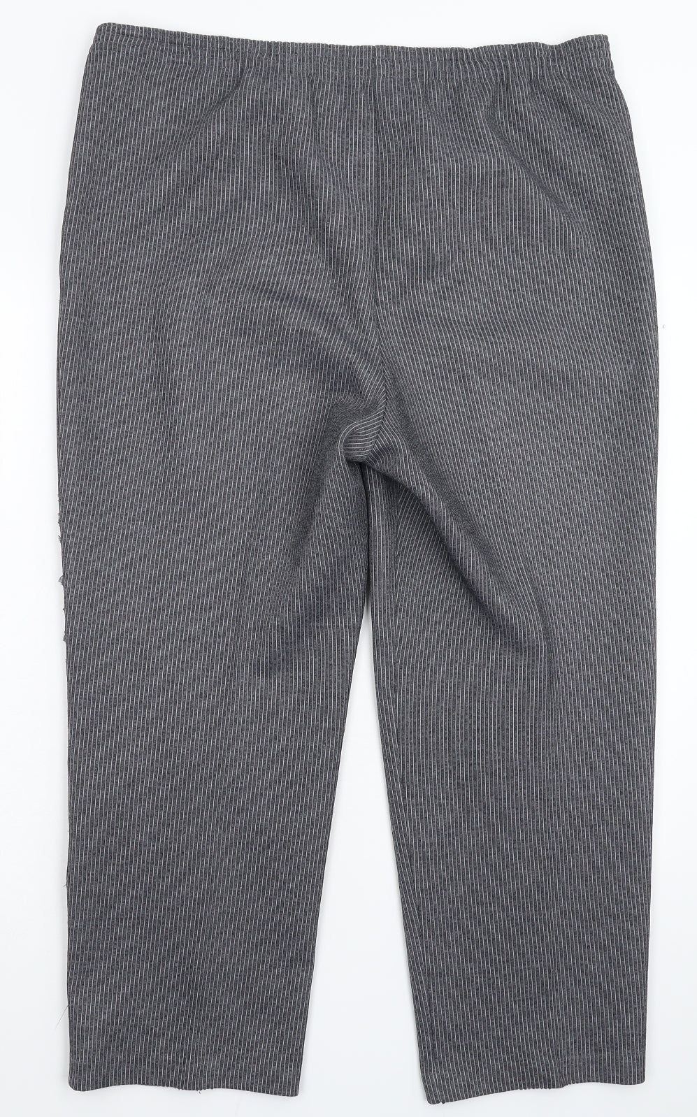 Womens UK Size 38 in Preworn Regular Fit  Grey Trousers