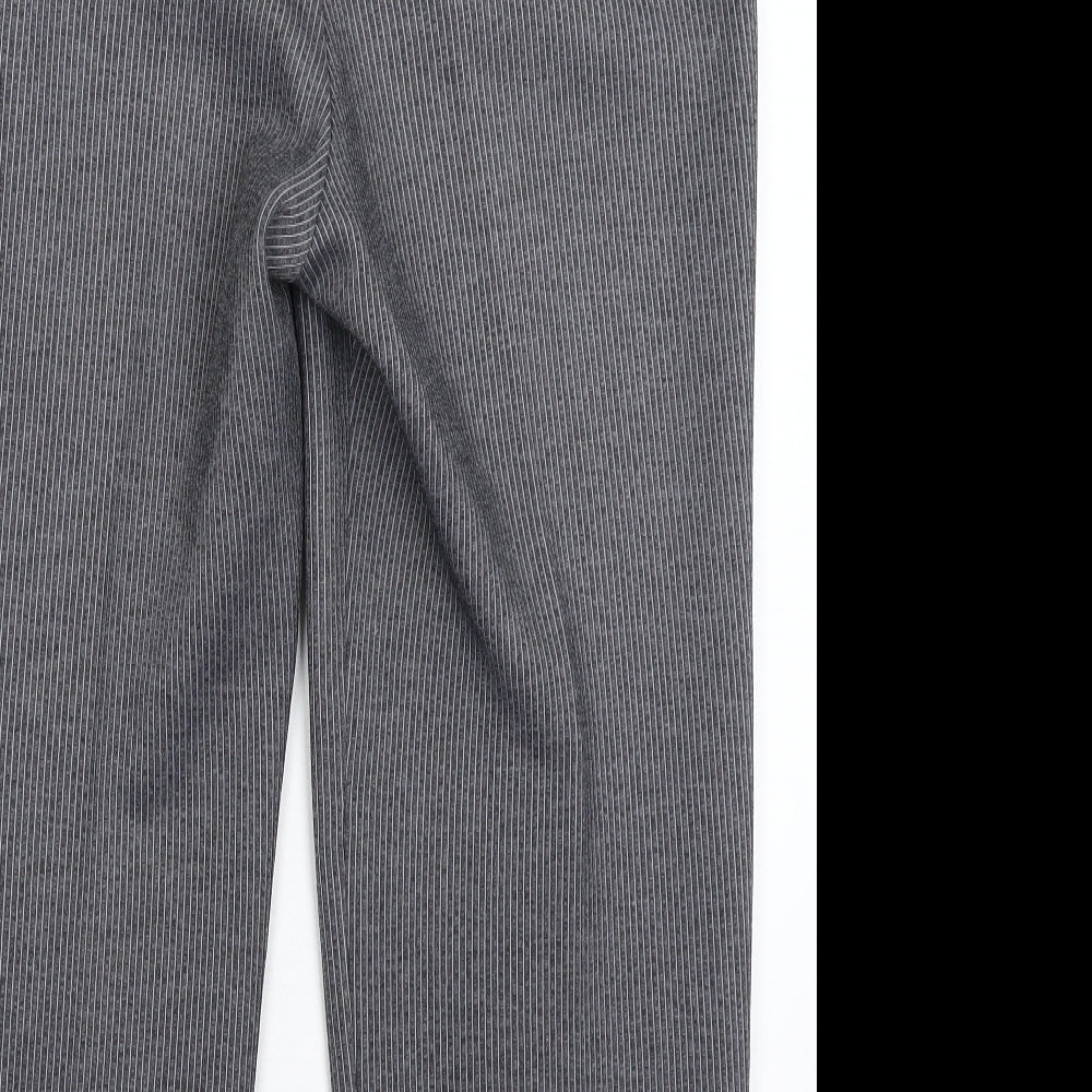 Womens UK Size 38 in Preworn Regular Fit  Grey Trousers