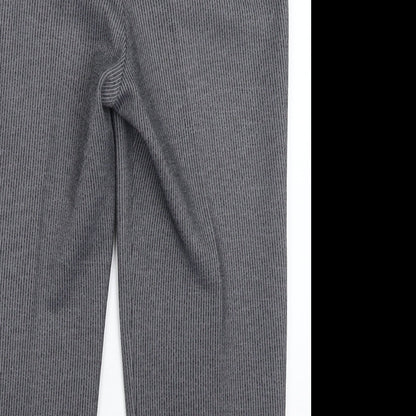 Womens UK Size 38 in Preworn Regular Fit  Grey Trousers