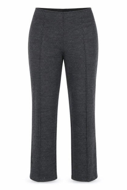 Womens UK Size 36 in Damart Regular Fit Cropped Grey Trousers