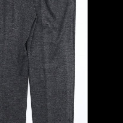 Womens UK Size 36 in Damart Regular Fit Cropped Grey Trousers