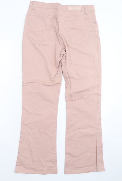 Krizia Womens Pink  Denim Bootcut Jeans Size 30 in L28 in